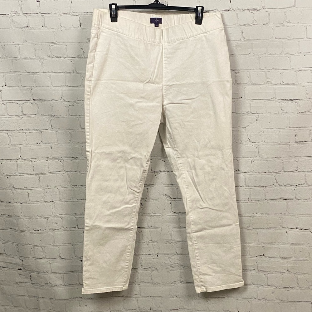 NYDJ white stretch jeggings